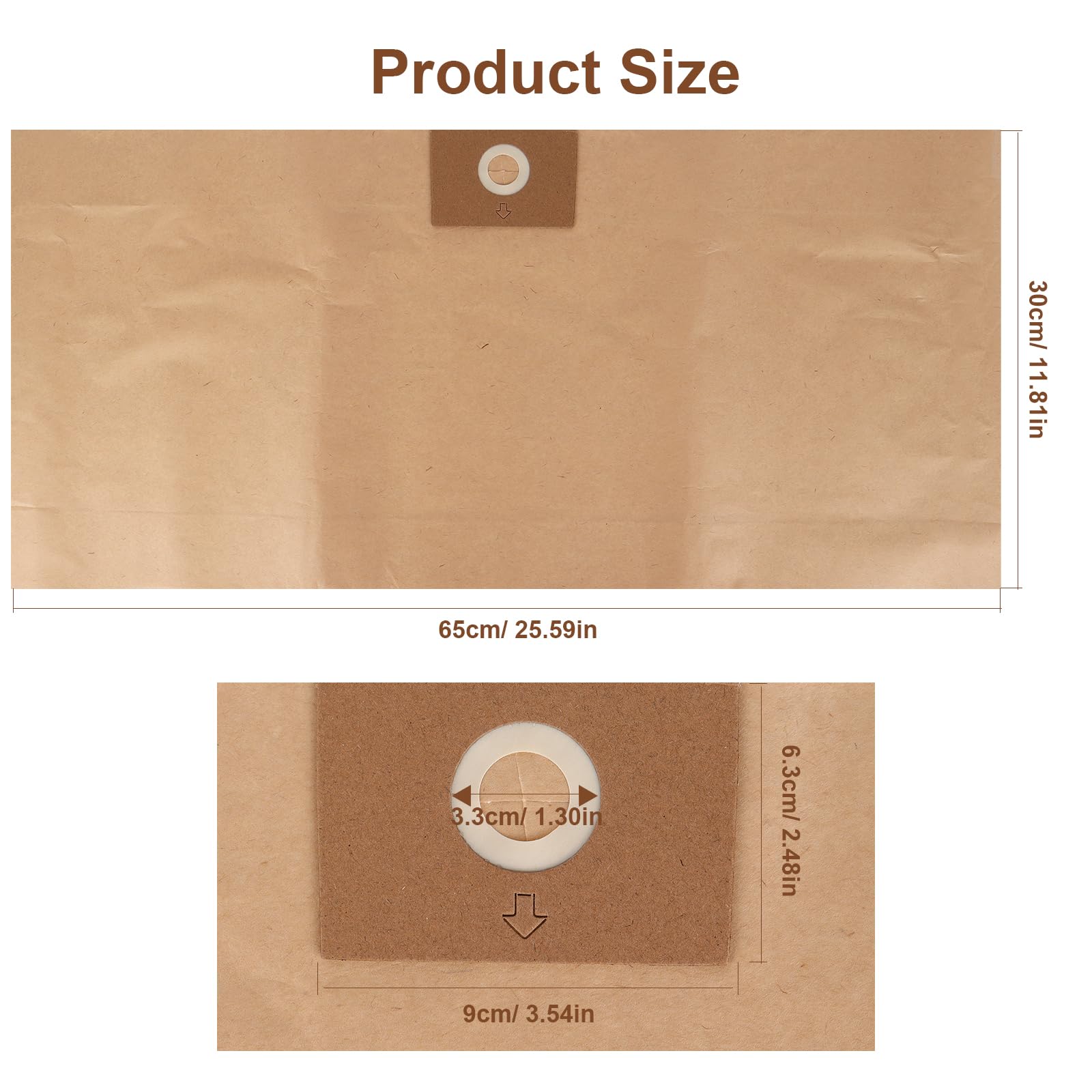 Amazon.com - 25-1230 Shop Vac Bags for Stanley 4-5 Gallon Wet/Dry